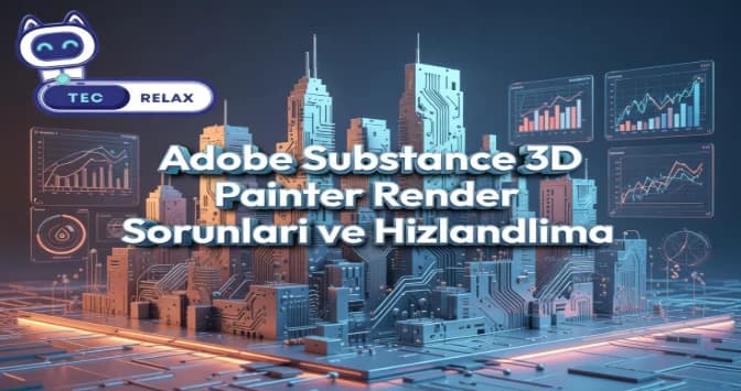 Adobe Substance 3D Painter Render Sorunları ve Hızlandırma