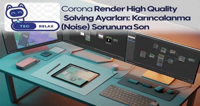 Corona Render High Quality Solving Ayarları: Karıncalanma (Noise) Sorununa Son