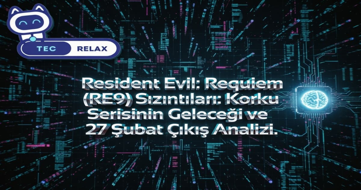 Resident Evil: Requiem (RE9) Sızıntıları: Korku Serisinin Geleceği ve 27 Şubat Çıkış Analizi.