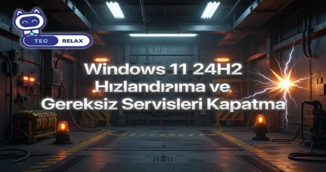 Windows 11 24H2 Hızlandırma ve Gereksiz Servisleri Kapatma