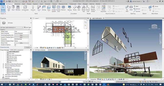 Autodesk Revit 2023 İndir – Full v2023.1.2 Türkçe (Win-x64) ekran görüntüsü İndir - TecRelax Ücretsiz Yazılım