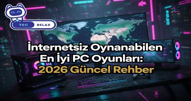 İnternetsiz Oynanabilen En İyi PC Oyunları: 2026 Güncel Rehber