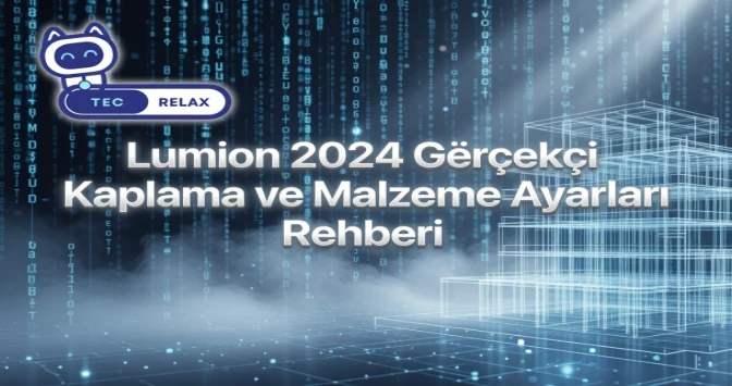 Lumion 2024 Gerçekçi Kaplama ve Malzeme Ayarları Rehberi