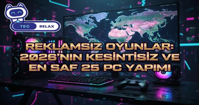Reklamsız Oyunlar: 2026'nın Kesintisiz ve En Saf 25 PC Yapımı