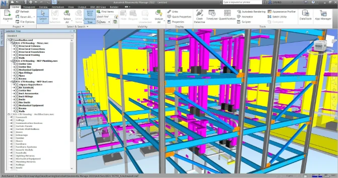 Autodesk Navisworks Manage 2023 İndir – Full PC ekran görüntüsü İndir - TecRelax Ücretsiz Yazılım