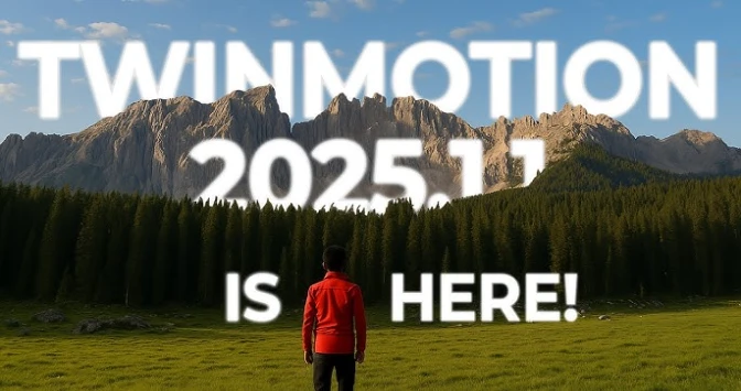 Twinmotion 2025 İndir – Full PC ekran görüntüsü İndir - TecRelax Ücretsiz Yazılım
